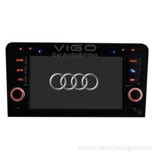 7 Inch RCA Rear View Audi Sat Nav DVD A3 S3 Multimedia Radi